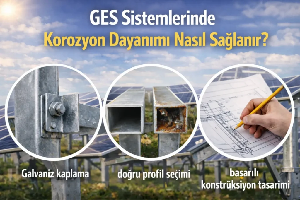 GES Sistemlerinde Korozyon Dayanımı Nasıl Sağlanır?