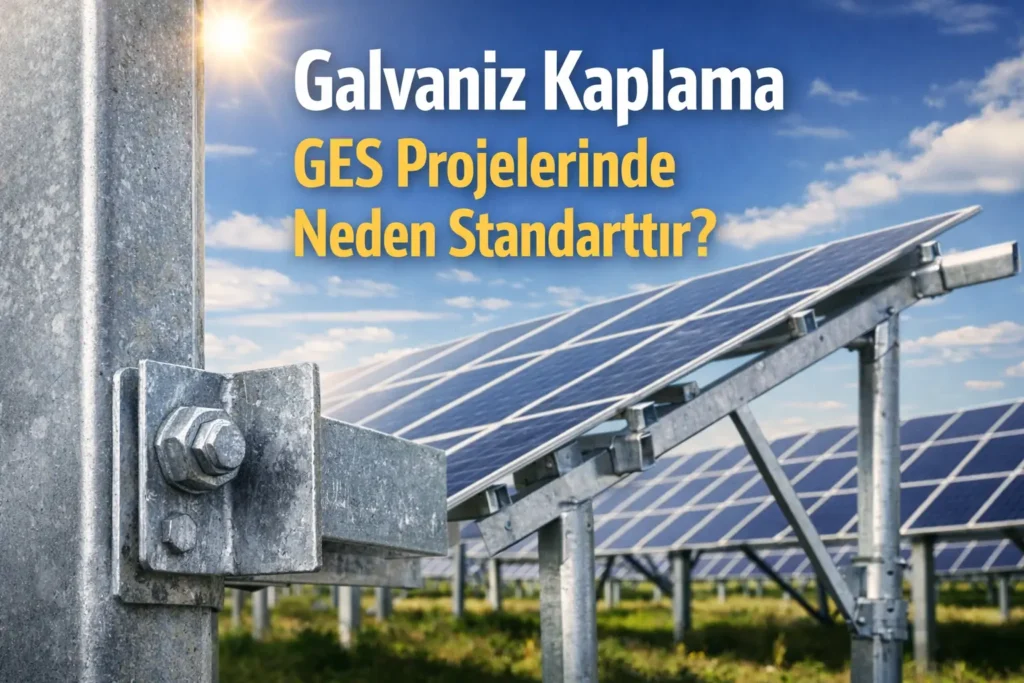 Galvaniz Kaplama GES Projelerinde Neden Standarttır?