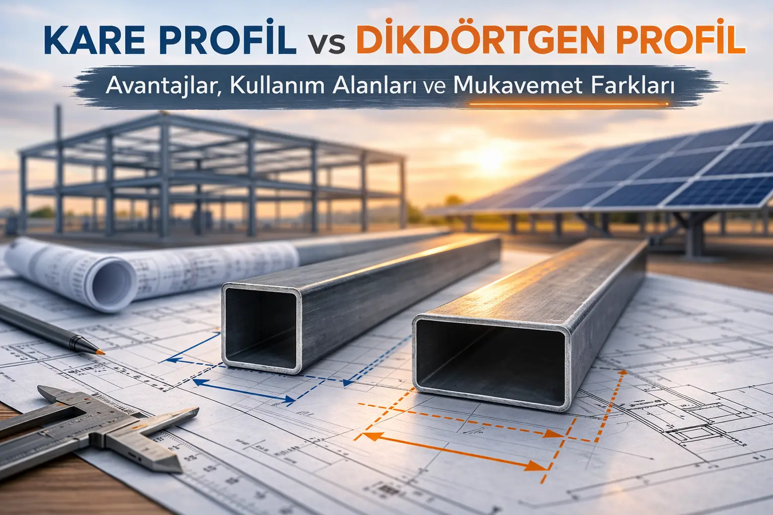 Kare ve Dikdörtgen Kutu Profiller