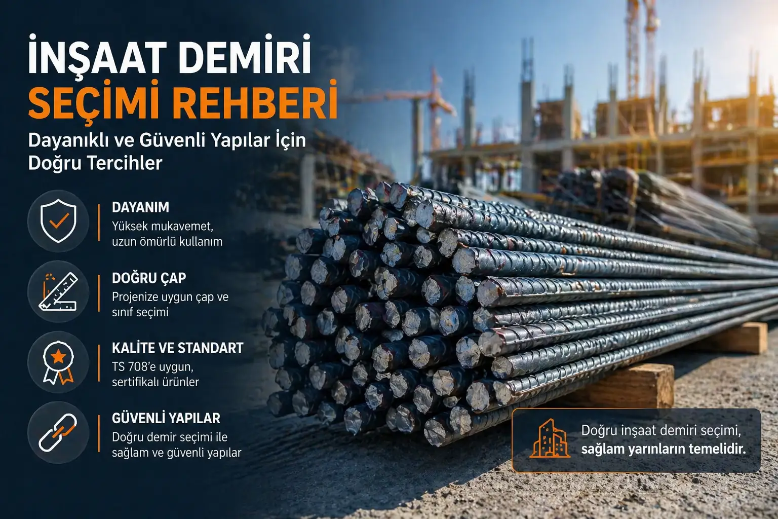 İnşaat demiri nedir?