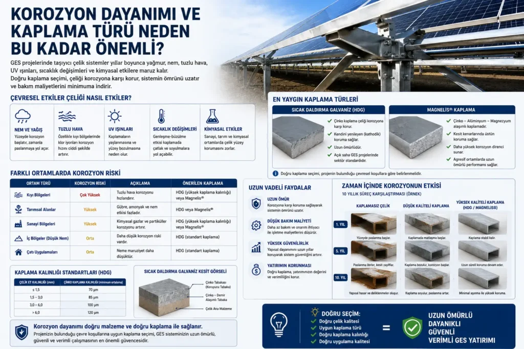 Korozyon Dayanımı ve Kaplama Türü Neden Bu Kadar Önemli?