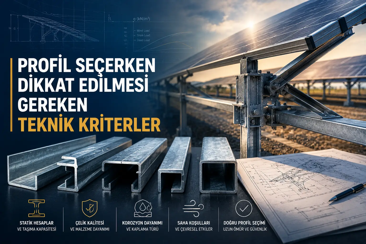 Profil Seçerken Dikkat Edilmesi Gereken Teknik Kriterler - 2026 Rehberi