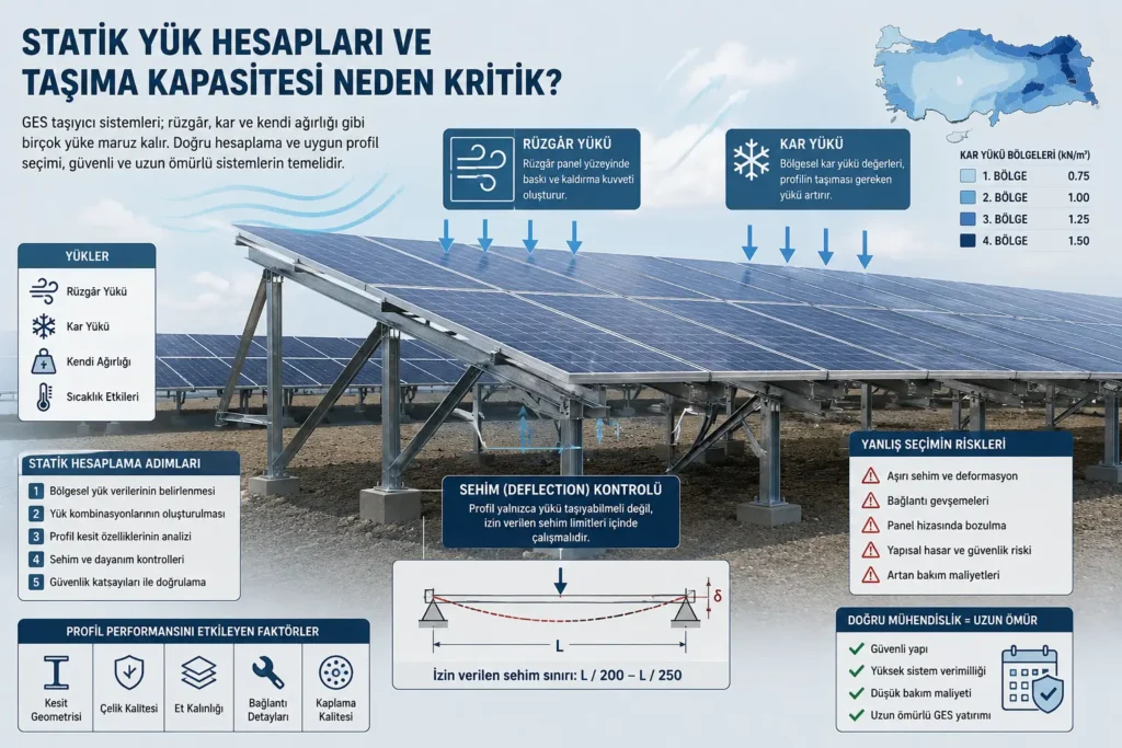 Statik Yük Hesapları ve Taşıma Kapasitesi Neden Kritik?