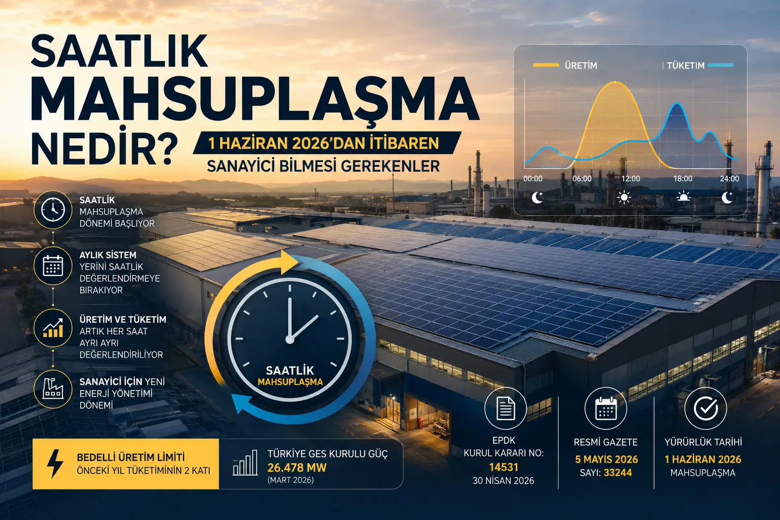 Saatlik Mahsuplaşma