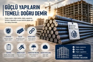 İnşaat Demiri Seçiminde Nelere Dikkat Edilmeli?