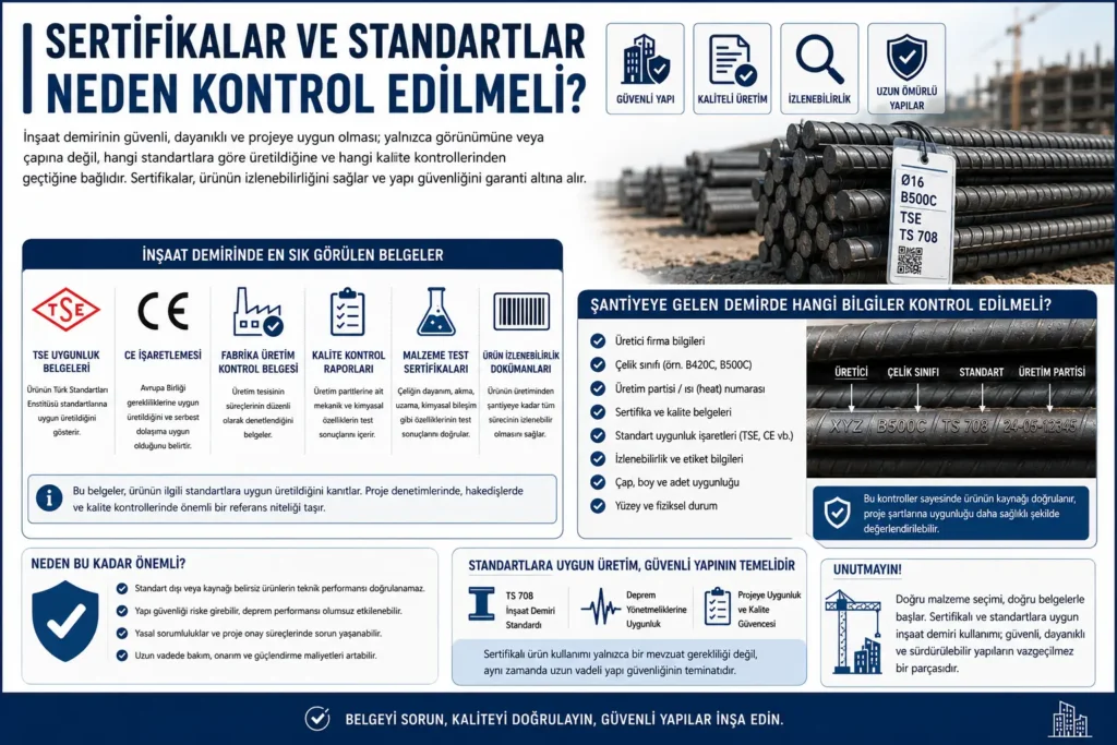 Sertifikalar ve Standartlar Neden Kontrol Edilmeli