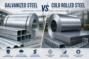 galvanized steel vs cold rolled steel