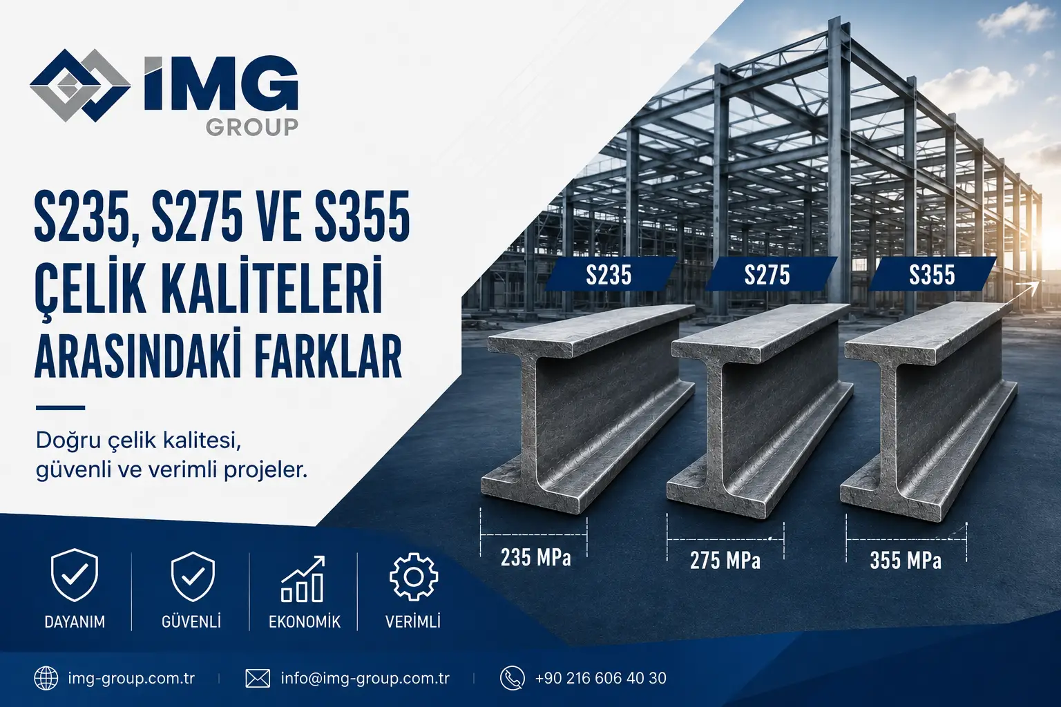 Çelik Kaliteleri Arasındaki farklar