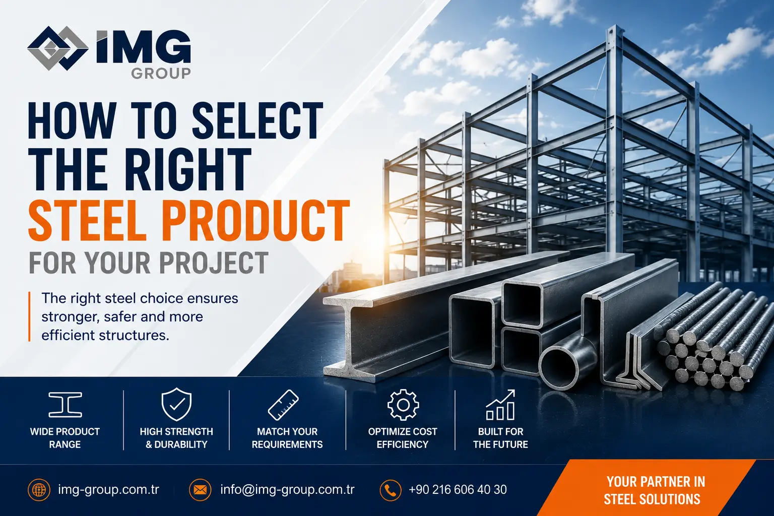 How to Select the Right Steel Product for Your Project